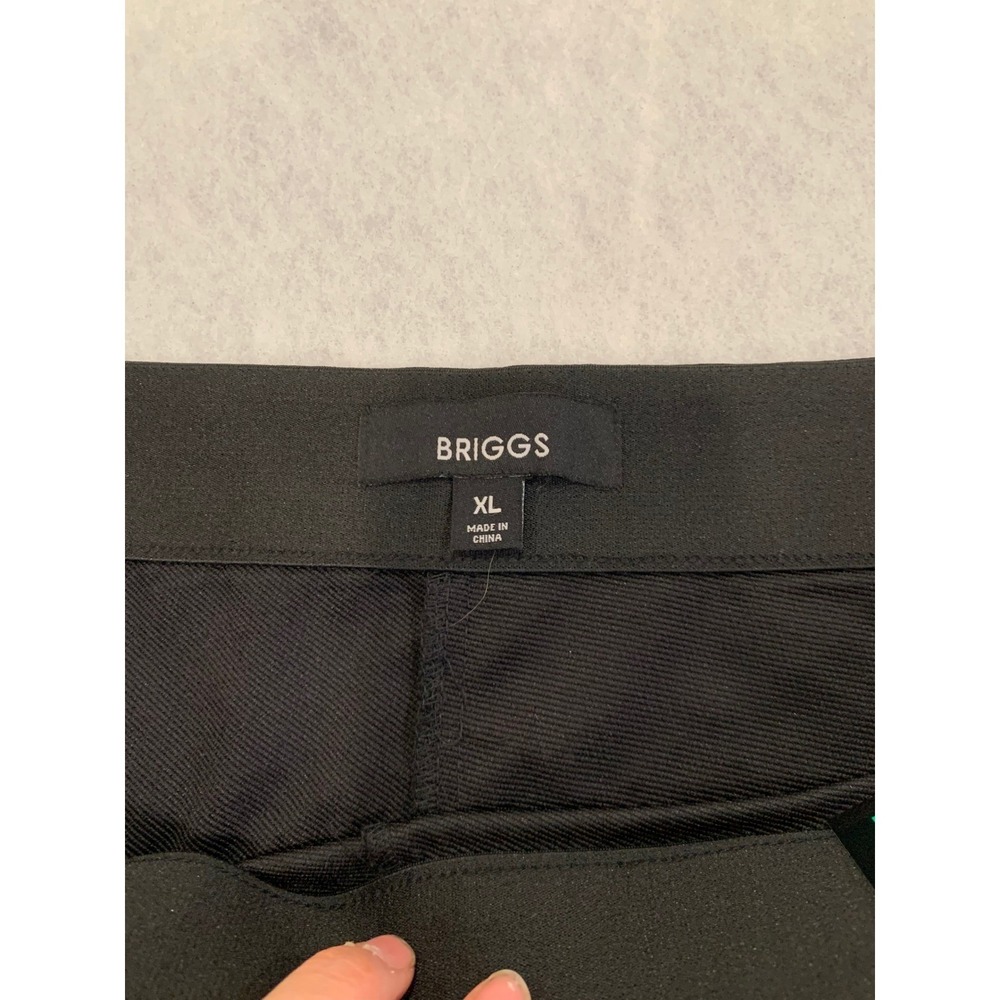 NWT Slim Leg Pull-On Pant XL Black Stretch Quiet Luxury Professional Womens work - Picture 9 of 10
